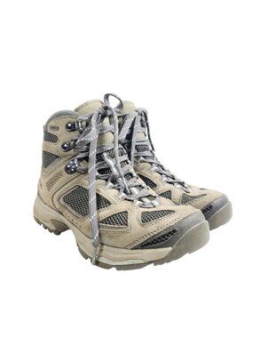 Vasque Womens Size 8 Gore-Tex Hiking Boots Tan Gray Mesh Leather